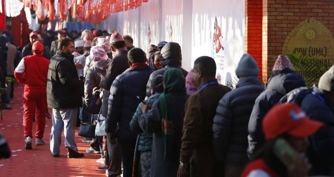 एमाले महाधिवेशन : सकियो मतदान ,दुई हजार २२७ जनाले गरे मतदान